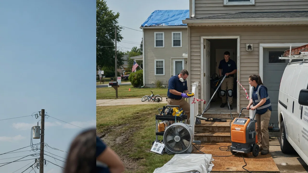 Water Damage Repair in Deerfield, KS near me